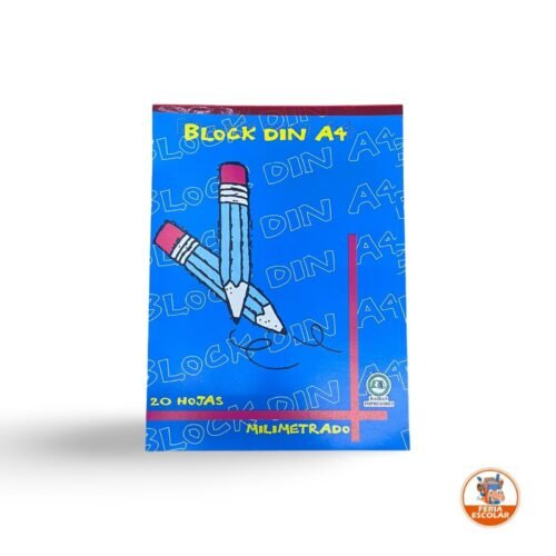 block DIN A-4 milimetrado