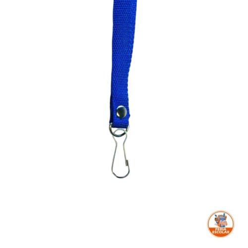 cordon porta carnet azul