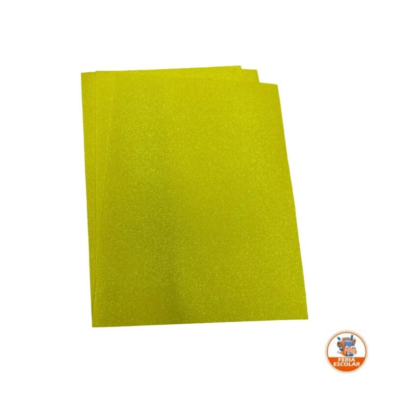 fomy escarchado x 10 amarillo