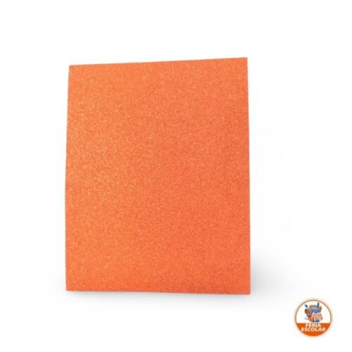 fomy escarchado x 10 naranja