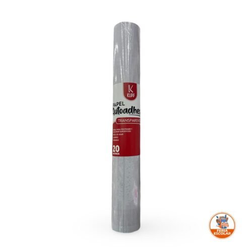 papel contact 20 metros transparente