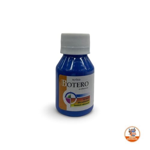 pintura acrilica azul