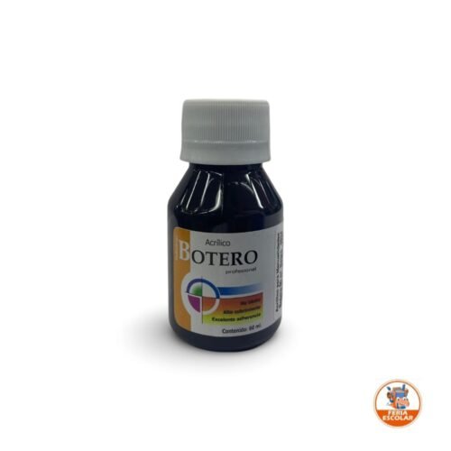 pintura acrilica negra