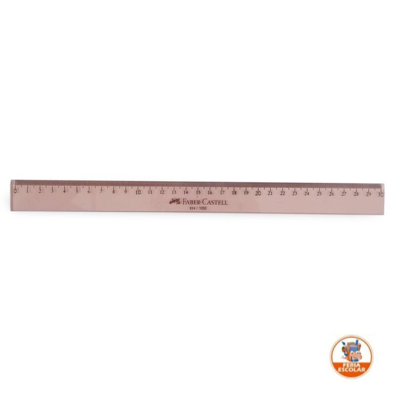 regla plastica 40cm