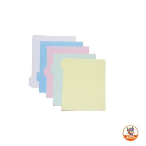 separadores de cartulina