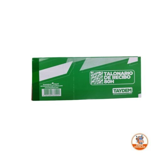talonario de recibo pequeño
