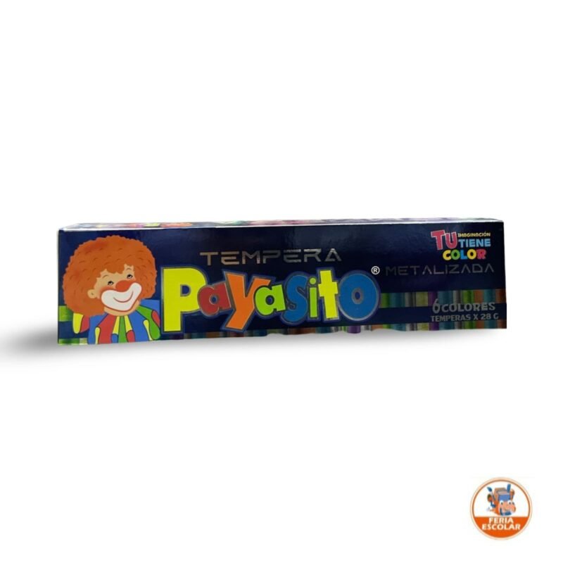 tempera metalizada x 6