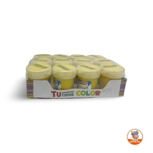 vinilo payasito 33gr x 12 und amarillo