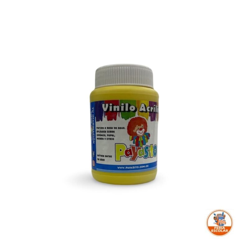 vinilo payasito 500gr amarillo