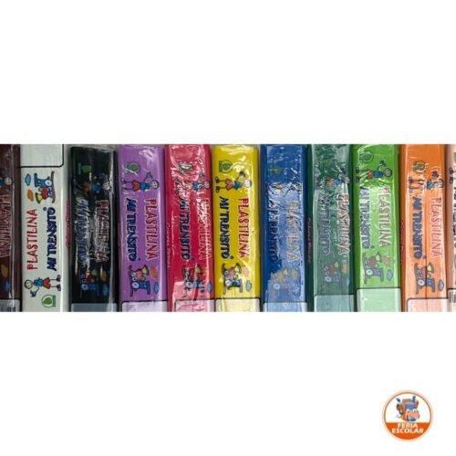 Barra de plastilina de 55g x und