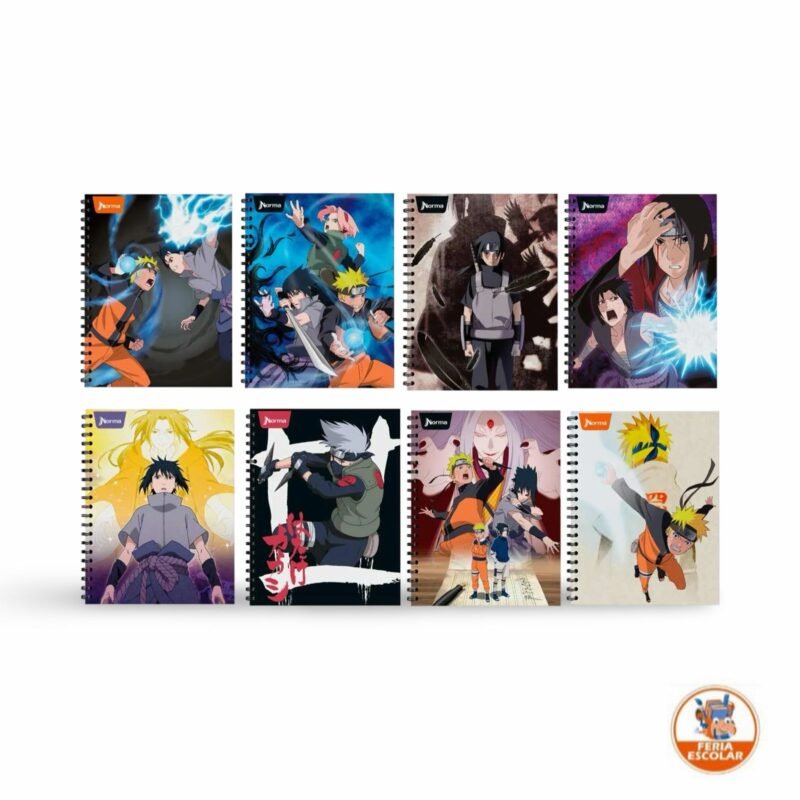 Cuaderno cosido - Naruto
