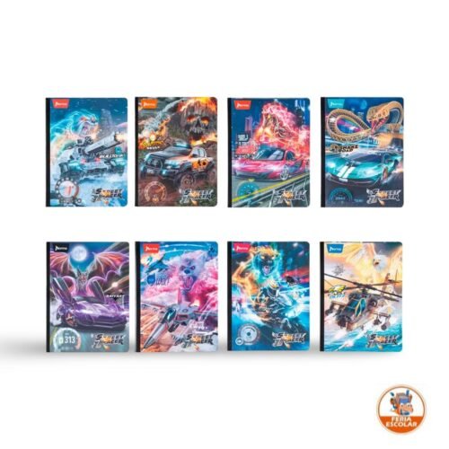 Cuaderno cosido street - racer