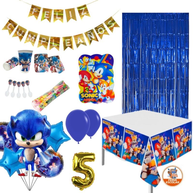 Kit de Piñateria Sonic