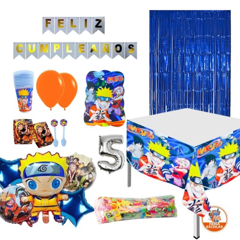 Kit de Piñateria Naruto