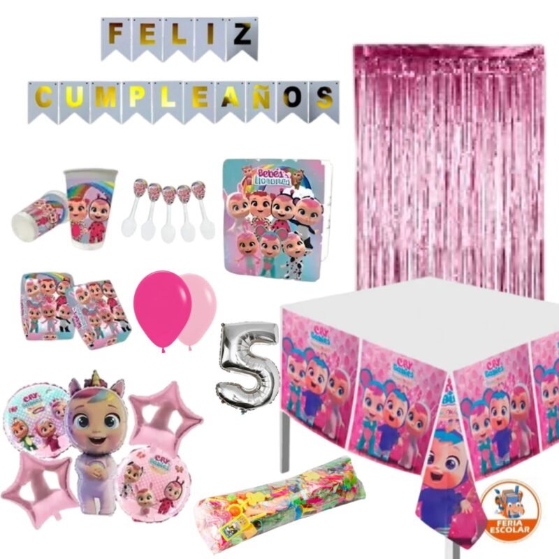 Kit de Piñateria Cry babies