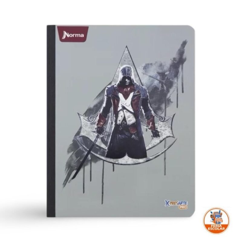 Cuaderno - Assassin's 50 hojas