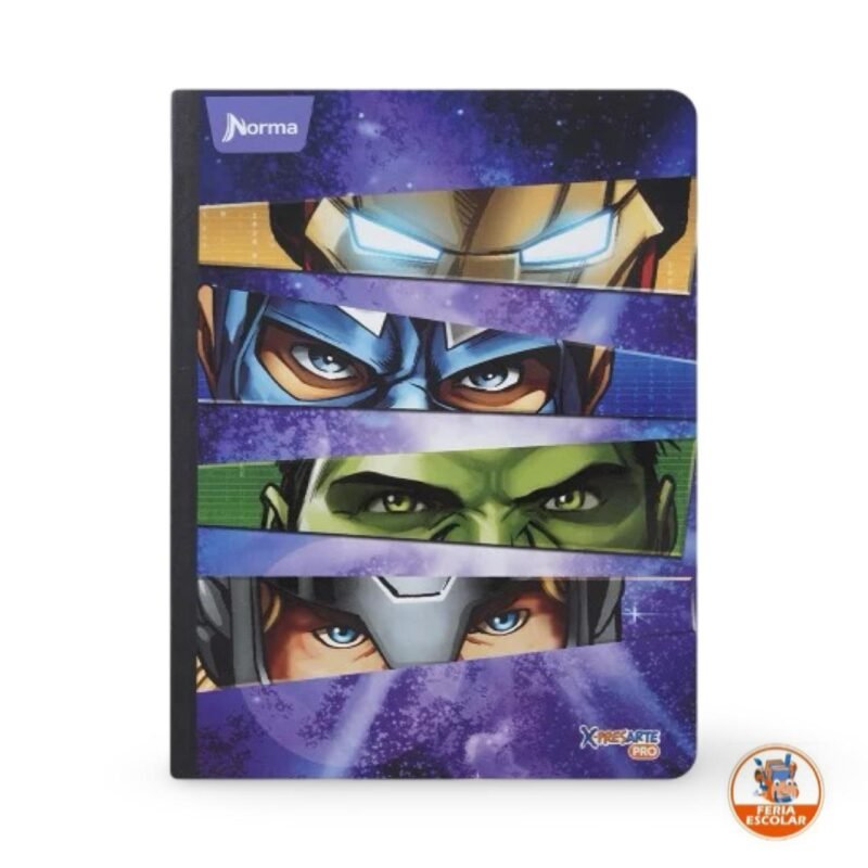 Cuaderno - Avengers 50 hojas
