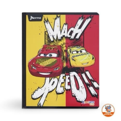 Cuaderno - cars 50 hojas