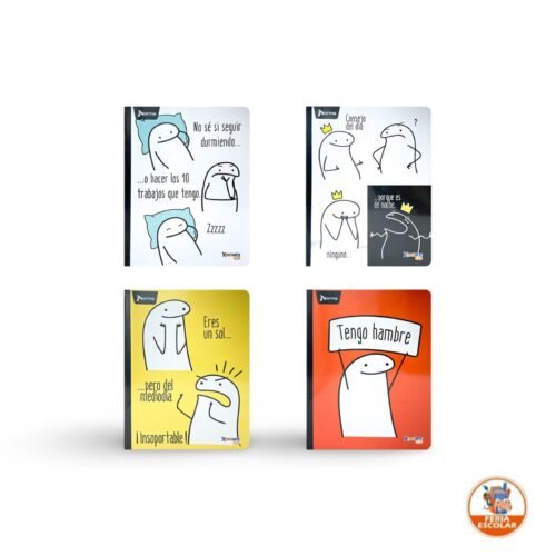 Cuadernos cosidos - Memes