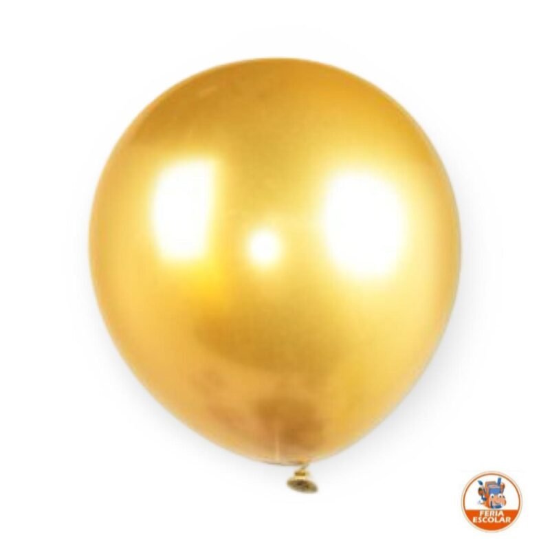 Paquete de bombas Doradas metalizadas x50unds