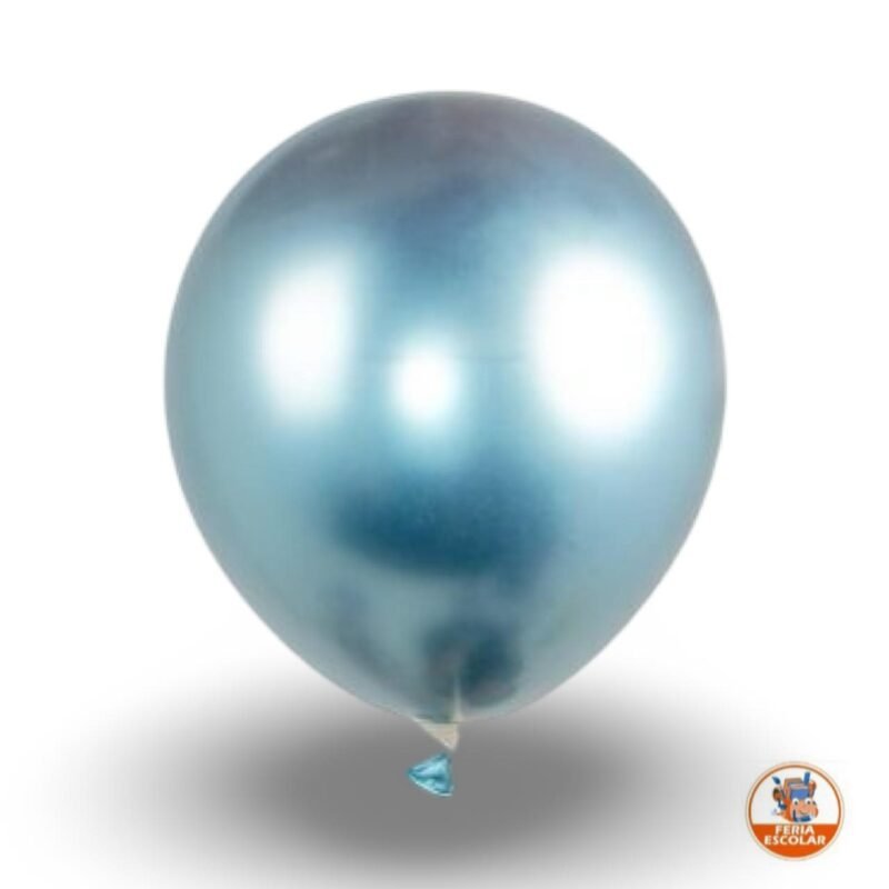 Paquete de bombas metalizadas azul x50unds